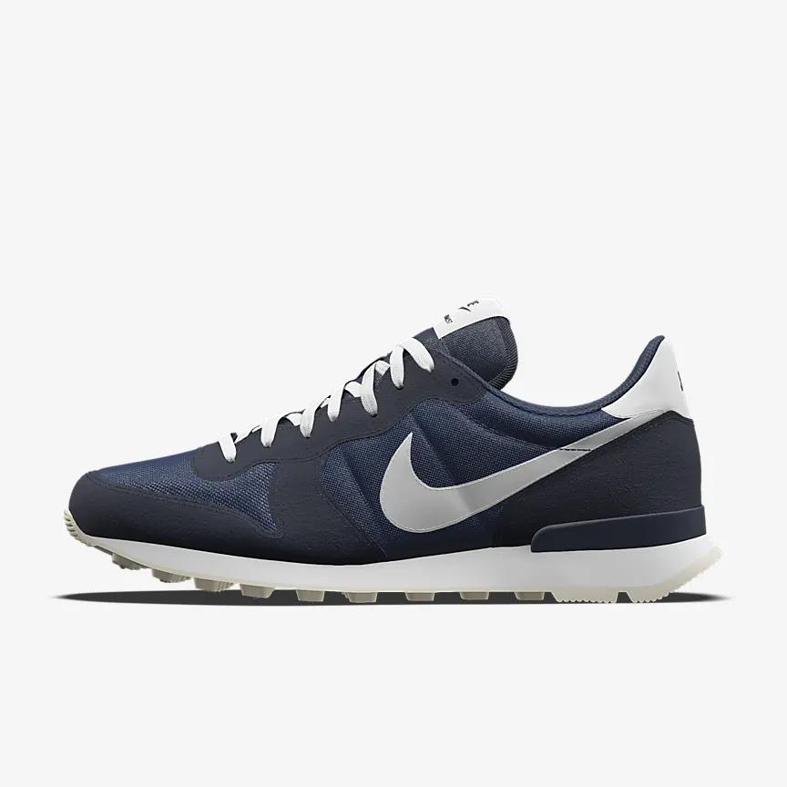 Giày Nike Internationalist By You Nữ Xanh